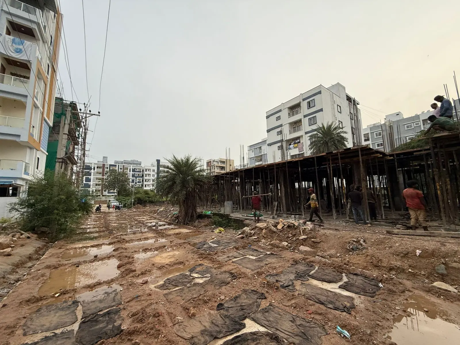 Brykston construction progress: Ground preparation