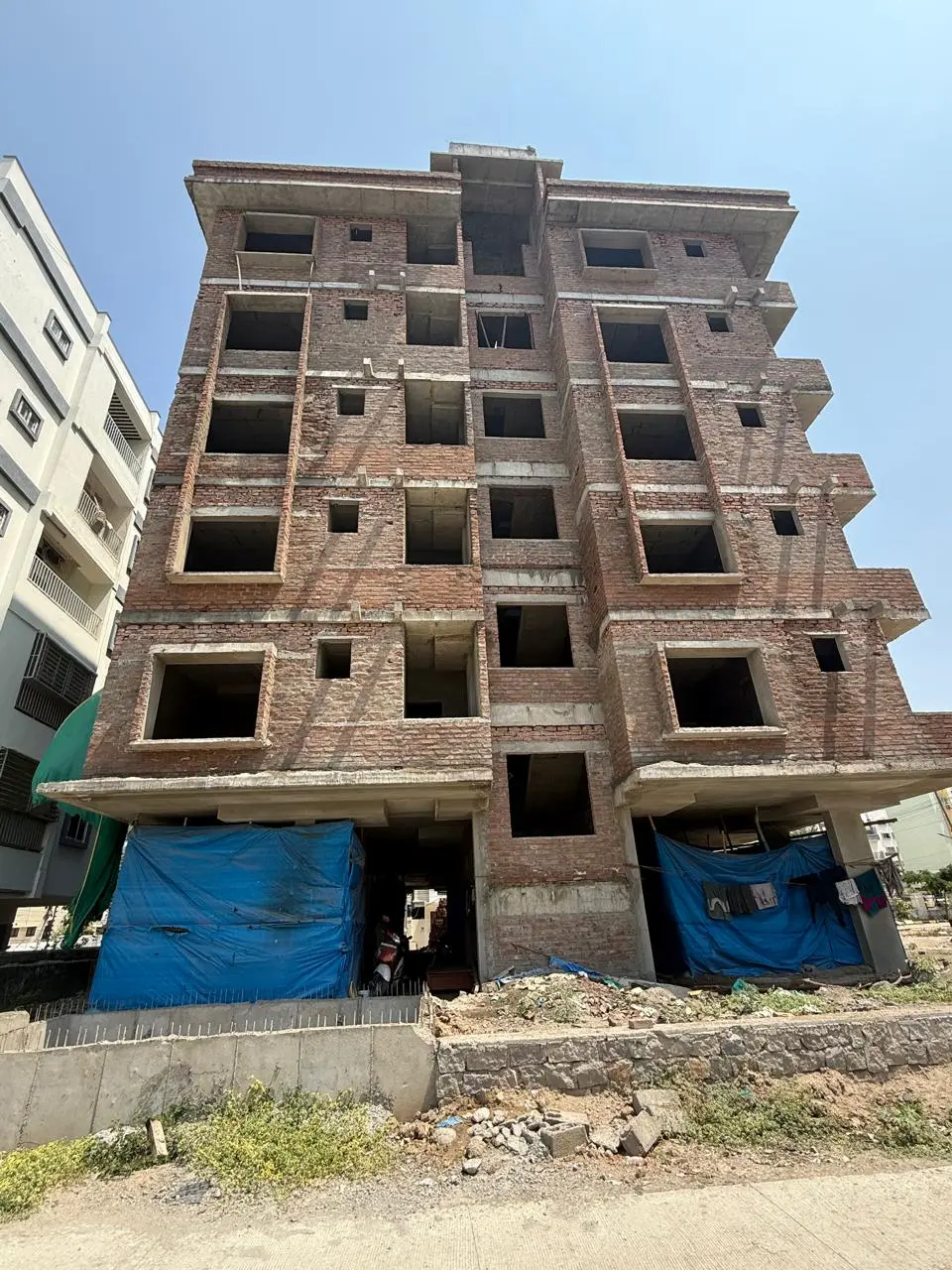 Brykston construction progress: Building envelope